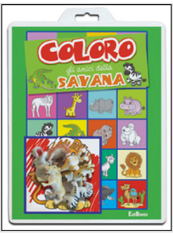 COLORO GLI AMICI DELLA SAVANA. BABY COLOR