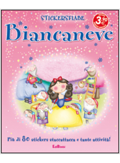 BIANCANEVE. STICKERSFIABE. CON ADESIVI