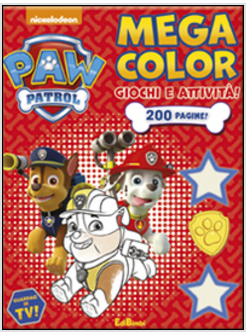 MEGA COLOR. PAW PATROL