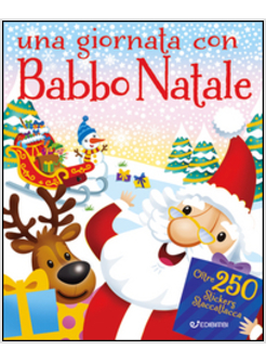 GIORNATA CON BABBO NATALE. CON ADESIVI (UNA)