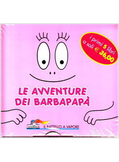 AVVENTURE DI BARBAPAPA' VALIGETTA 1-5