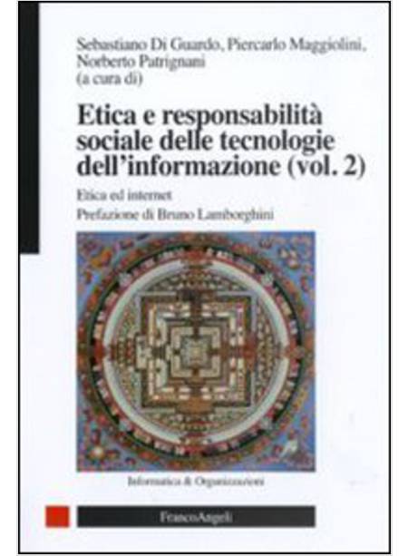 ETICA E RESPONSABILITA' SOCIALE DELLE TECNOLOGIE DELL'INFORMAZIONE 2
