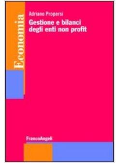 GESTIONE E BILANCI DEGLI ENTI NON PROFIT