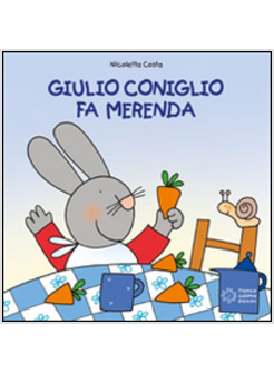 GIULIO CONIGLIO FA MERENDA