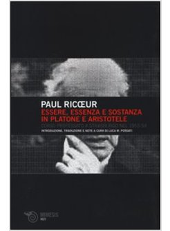 ESSERE, ESSENZA E SOSTANZA IN PLATONE E ARISTOTELE. CORSO PROFESSATO A STRASBURG