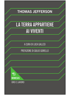 LA TERRA APPARTIENE AI VIVENTI