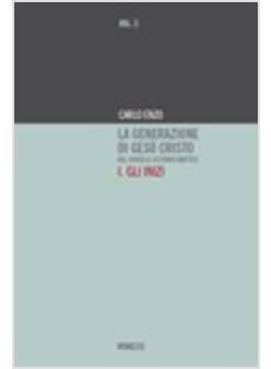 LA GENERAZIONE DI GESU' CRISTO NEL VANGELO SECONDO MATTEO VOLUME 5