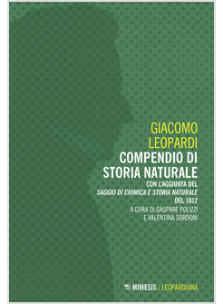 COMPENDIO DI STORIA NATURALE 