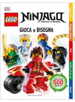 GIOCA E DISEGNA. LEGO NINJAGO. CON ADESIVI