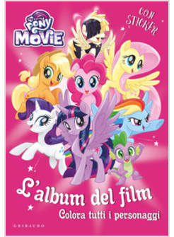 MY LITTLE PONY DA COLORARE. CON ADESIVI