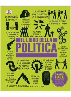 IL LIBRO DELLA POLITICA GRANDI IDEE SPIEGATE IN MODO SEMPLICE