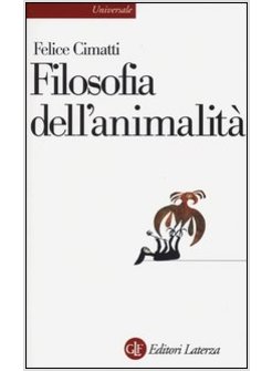 FILOSOFIA DELL'ANIMALITA'