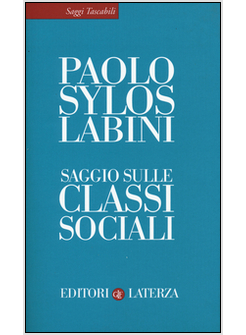 SAGGIO SULLE CLASSI SOCIALI