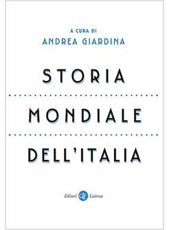 STORIA MONDIALE DELL'ITALIA