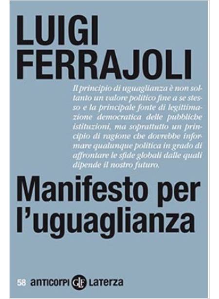 MANIFESTO PER L'UGUAGLIANZA