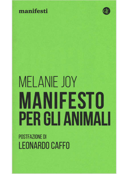 MANIFESTO PER GLI ANIMALI