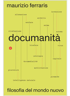 DOCUMANITA' FILOSOFIA DEL MONDO NUOVO