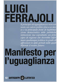 MANIFESTO PER L'UGUAGLIANZA