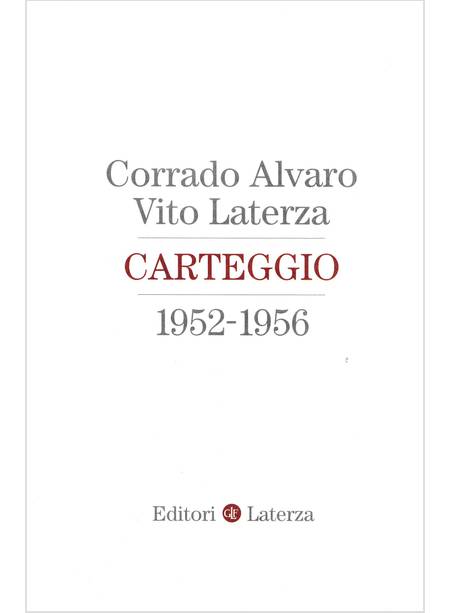 CARTEGGIO 1952-1956