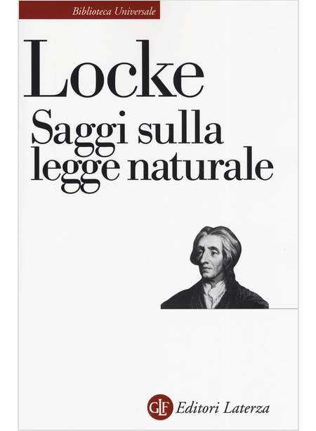 SAGGI SULLA LEGGE NATURALE