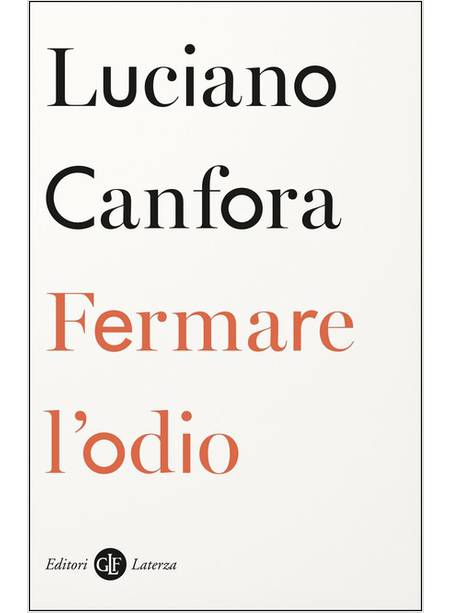 FERMARE L'ODIO