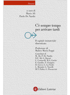 C'E' SEMPRE TEMPO PER ARRIVARE TARDI. IL CAPITALE IMMATERIALE DIMENTICATO