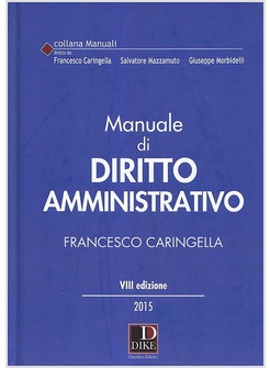 MANUALE DI DIRITTO AMMINISTRATIVO