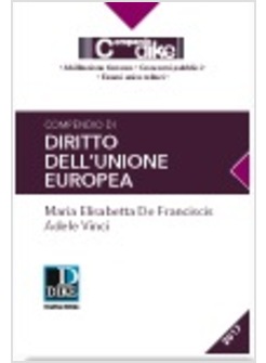 COMPENDIO DI DIRITTO DELL'UNIONE EUROPEA 2017