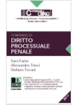COMPENDIO DI DIRITTO PROCESSUALE PENALE