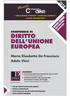 COMPENDIO DI DIRITTO DELL'UNIONE EUROPEA