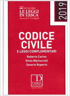 CODICE CIVILE E LEGGI COMPLEMENTARI