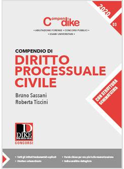 COMPENDIO DI DIRITTO PROCESSUALE CIVILE