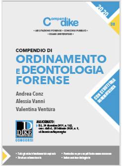 COMPENDIO DI ORDINAMENTO E DEONTOLOGIA FORENSE