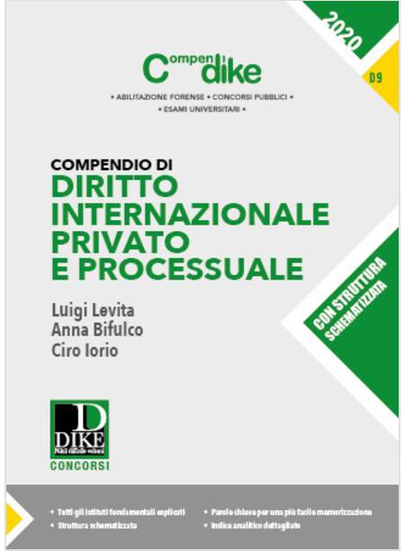 COMPENDIO DI DIRITTO INTERNAZIONALE PRIVATO E PROCESSUALE