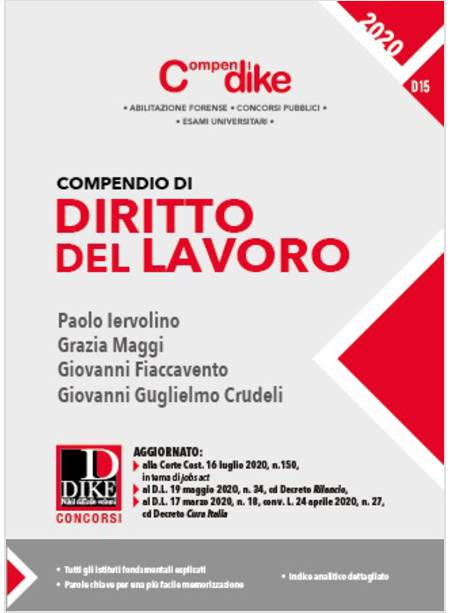 COMPENDIO DI DIRITTO DEL LAVORO