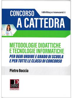 CONCORSO A CATTEDRA METODOLOGIE DIDATTICHE E TECNOLOGIE INFORMATICHE 
