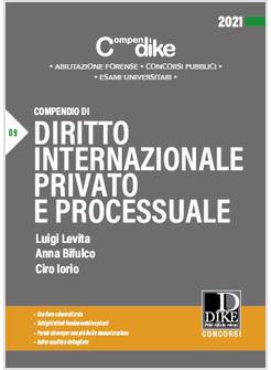 COMPENDIO DI DIRITTO INTERNAZIONALE PRIVATO E PROCESSUALE
