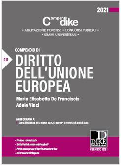 COMPENDIO DI DIRITTO DELL'UNIONE EUROPEA