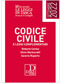 CODICE CIVILE E LEGGI COMPLEMENTARI POCKET