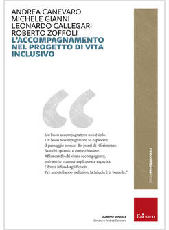 L'ACCOMPAGNAMENTO NEL PROGETTO DI VITA INCLUSIVO 
