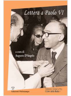 LETTERA A PAOLO VI. CON CD-ROM