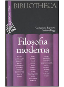 FILOSOFIA MODERNA