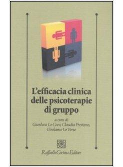 EFFICACIA CLINICA DELLE PSICOTERAPIE DI GRUPPO (L')