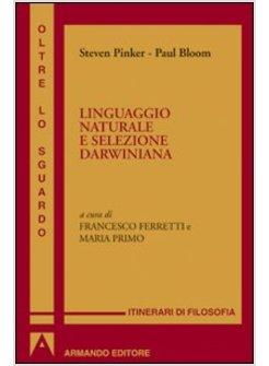 LINGUAGGIO NATURALE E SELEZIONE DARWINIANA