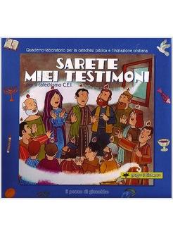 SARETE MIEI TESTIMONI QUADERNO LABORATORIO