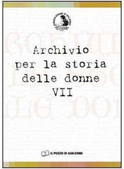 ARCHIVIO PER LA STORIA DELLE DONNE