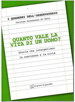 QUANTO VALE UN UOMO?