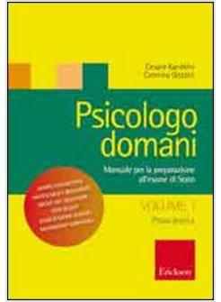 PSICOLOGO DOMANI VOL 1 PROVA TEORICA.