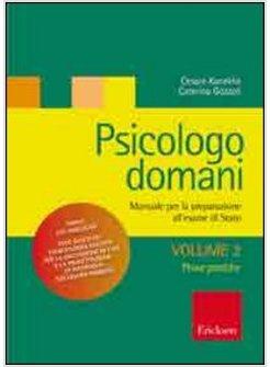 PSICOLOGO DOMANI VOL 2 PROVA PRATICA.