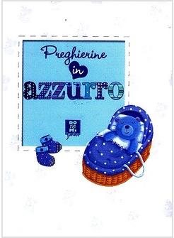 PREGHIERINE IN AZZURRO